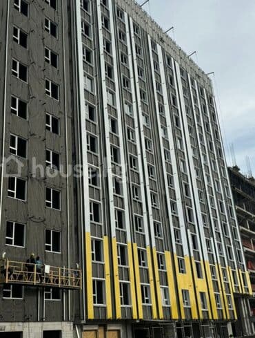 недостроенный дом: 2 комнаты, 67 м², Элитка, 12 этаж, ПСО (под самоотделку) — 1