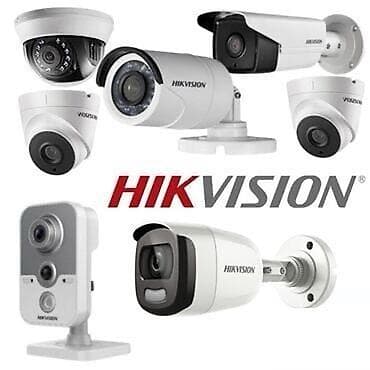 Набор камер видеонаблюдения Hikvision различных форм-факторов at lalafo.kg Набор камер видеонаблюдения Hikvision различных форм-факторов