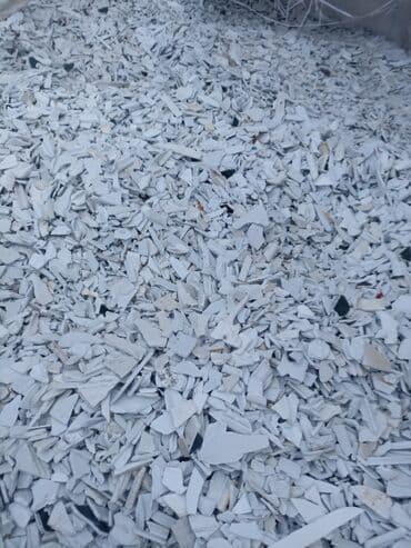 для литья: ПВХ дроблёнка (белая) - Фракция: мелкая/средняя, острые гранулы — 2