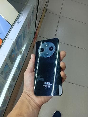nokia e: Redmi, Redmi 14C, Б/у, 128 ГБ, цвет - Черный, 2 SIM — 2