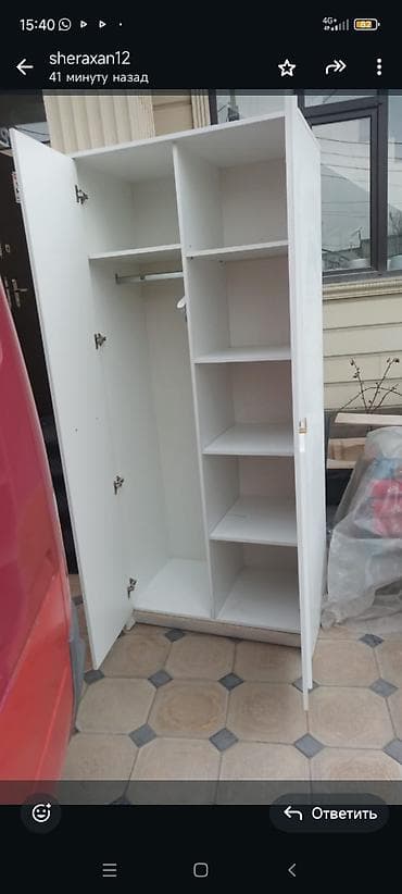 продаю туалетный столик: Шифоньер, шкаф для одежды, Прямой, ЛДСП — 1