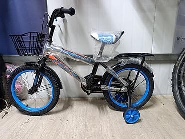 Детский велосипед, 2-колесный, 4 - 6 лет, Для мальчика, Новый