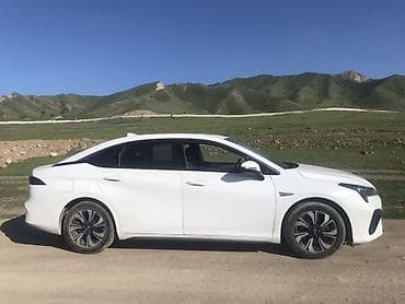 byd leopard: Электромобиль седан, белый цвет, 5‑дверный кузов с покатой крышей — 1