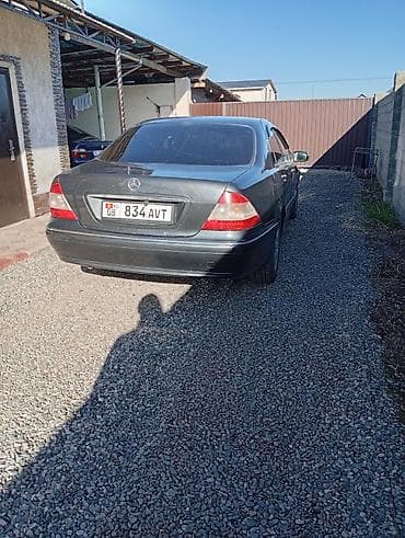 Mercedes-Benz S-Class: 2002 г., 3.2 л, Автомат, Бензин, Седан