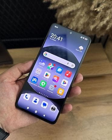 экран а50: Redmi, Redmi Note 14, Б/у, 256 ГБ, цвет - Черный, 2 SIM — 2