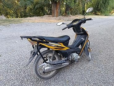 Мопед Honda Wave 110 (реплика/вариант семейства Wave), желтый. или — 6