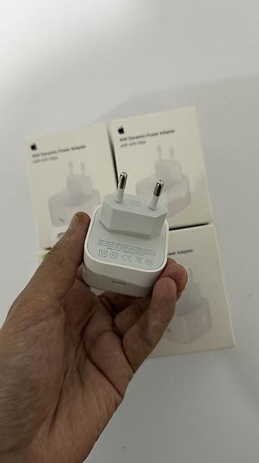 Аккумуляторы: Блок питания Apple 🍎 2025 Быстрая зарядка! Original 40W до 60W — 3
