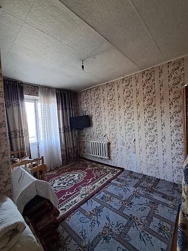 бир: 3 бөлмө, 57 м², 105-серия, 4 кабат, Косметикалык ремонт — 4