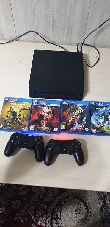 iphone new: PlayStation 4 Slim, 1 ТБ Комплектация: - Консоль PS4 Slim с жестким — 1