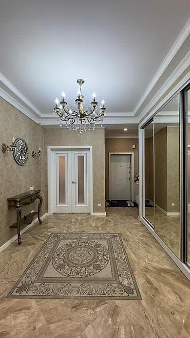 Батирлер: 3 бөлмө, 120 м², Спорт сарайы Элитка, 11 кабат, Евро оңдоо — 8
