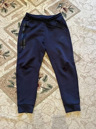 Джинсы: Мужские брюки, 2XL, Nike, Б/у, цвет - Синий, Самовывоз, Платная доставка — 1