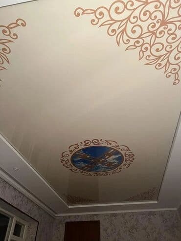 покраска стен водоэмульсионной краской цена бишкек: Керме шыптар Жылтырак, Жылтырабаган, 3D потолоктор Кепилдиги, Акысыз консультация, Акысыз ченөө — 6