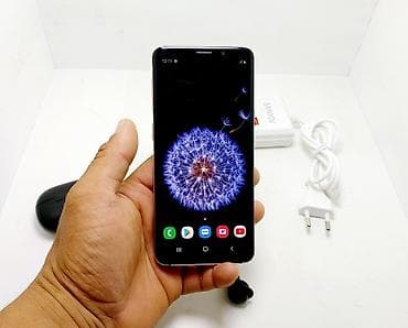 Samsung Galaxy S9, Б/у, 64 ГБ, цвет - Золотой, 1 SIM, 2 SIM