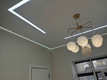 трековые светильник: Натяжной потолок Глянцевое, Матовое, 3D потолки Бесплатный замер, Гарантия, Монтаж — 18