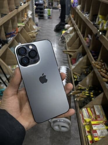 ноутбуки бу: IPhone 13 Pro, Б/у, 256 ГБ, Alpine Green, Зарядное устройство, Чехол, 79 % — 1