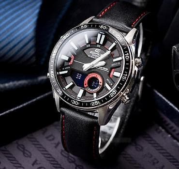Edifice EFV-100L ___ Функции : дата, будильник, секундомер, таймер