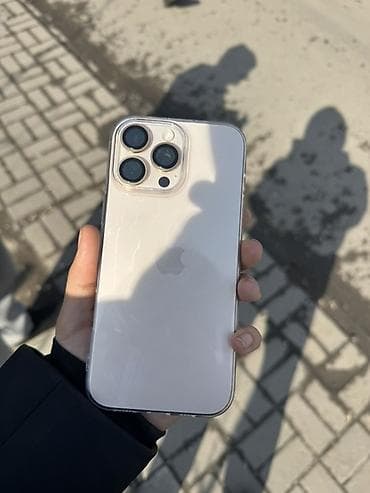 Google: IPhone 16 Pro Max, Б/у, 256 ГБ, Desert Titanium, Чехол, 94 % — 1