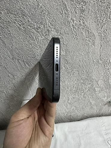 Уюлдук телефондор жана аксессуарлар: IPhone 15 Pro Max, Колдонулган, 256 ГБ, Black Titanium, Каптама, Кабель, Куту, 85 % — 4