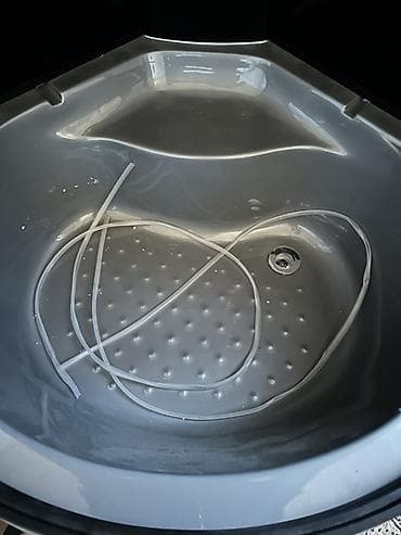 душевой уголок: Душевая кабина Полукруглая, Покрытие: Тонированное — 4