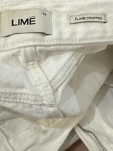 lining flex: Джинсы, Прямые, Высокая талия, S — 6