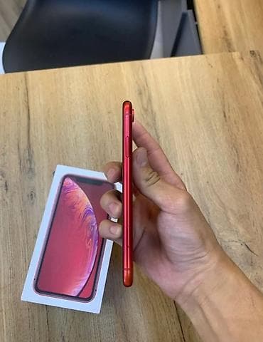 iphone xr red: IPhone Xr, Б/у, 64 ГБ, Красный, Чехол, 100 % — 3