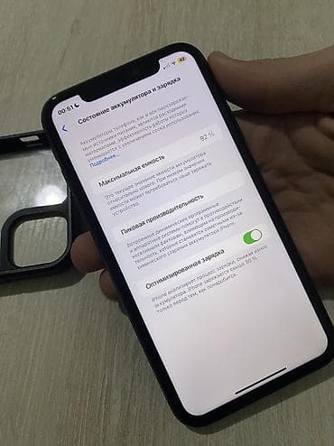 IPhone 11, Б/у, 128 ГБ, Черный, Чехол, 93 % — 5