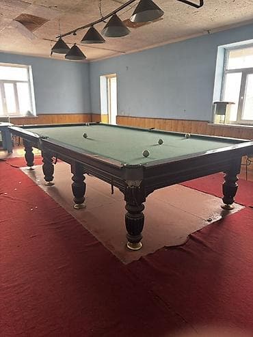 Конькилер: Бильярдный стол для русского бильярда (пул-лампа в комплекте) — 3