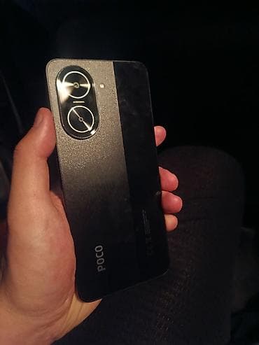 poco m: Poco C61, Б/у, 128 ГБ, цвет - Черный, 2 SIM — 2