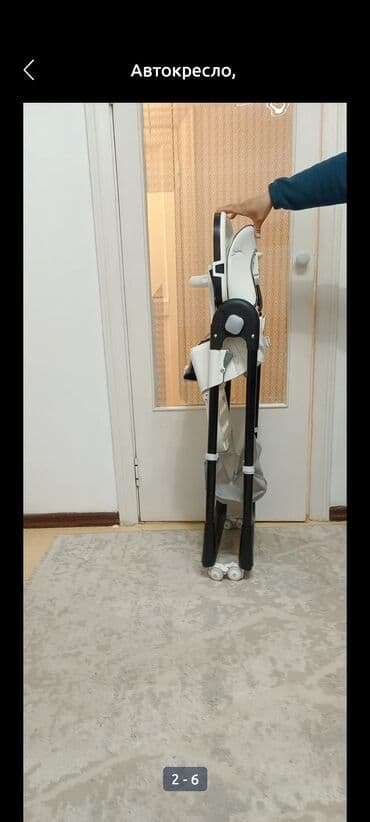 детская коляска бу: Коляска, цвет - Серебристый, Новый — 5