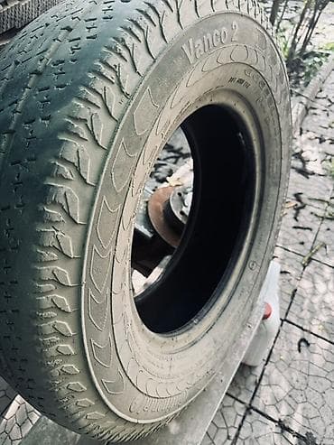 Шины 225 / 70 / R 15, Лето, Б/у, 1 шт, Легкий коммерческий транспорт (C/LT), Continental