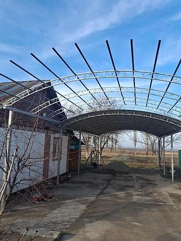 Столдор: Металлические навесы и каркасы под ключ - Типы конструкций — 3