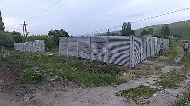 тв подставки: Железобетонная заборная плита, Длина: 2 м, Высота: 2 м, Толщина: Другая толщина, Новый — 3
