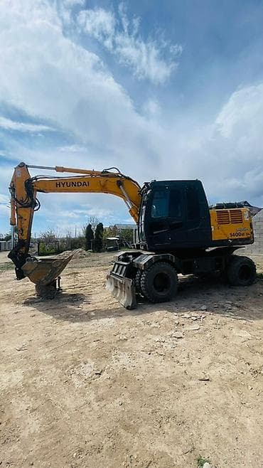 мотоцикл эндуро детский: Экскаватор, Hyundai, 2008 г., Колесный — 3