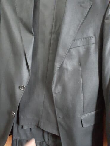 Эркектер кийими: Продаю мужской костюм. Цвет чёрный б/у как новый пару раз — 4