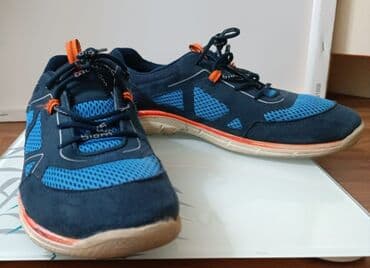 красовк: Кроссовки, 40, Ecco, Б/у, цвет - Синий — 2