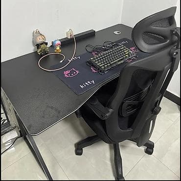 робочий стол: Игровой/офисный стол с подставкой для монитора и платформой для — 8