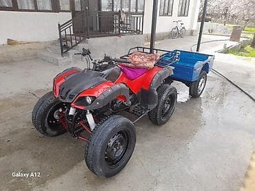 скутер на воду: Квадроцикл с прицепом - Полноразмерный утилитарный квадроцикл на — 1