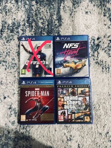 бу сони плейстейшен 4: Игры для PS4 (диски в коробках) Представляем комплект из трех — 1