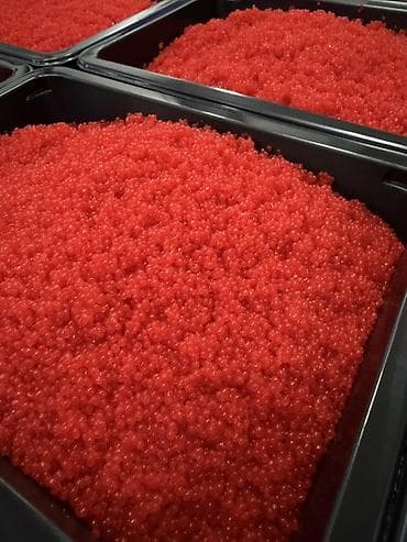 рыбий: Тобико имитированная GREEN FISH — профессиональная начинка и украшение — 3