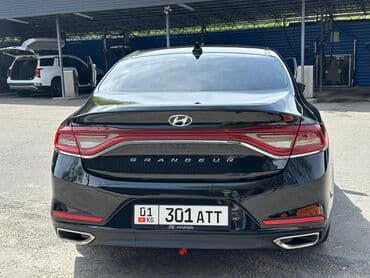 обмен на авто с доплатой: Hyundai Grandeur: 2019 г., 3 л, Автомат, Газ, Седан — 2