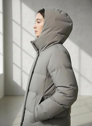 Пуховик, Длинная модель, Япония, XS