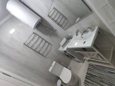 гостевой дом чолпон: 43 кв. м, 3 бөлмө, Жылуу пол, Евроремонт, Унаа токтотуучу жай — 8