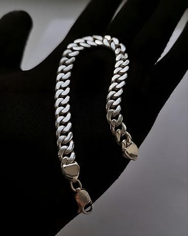 Жеке буюмдар: Серебряный Браслет Византия 60 грамм Цепи и Браслеты серебро — 10