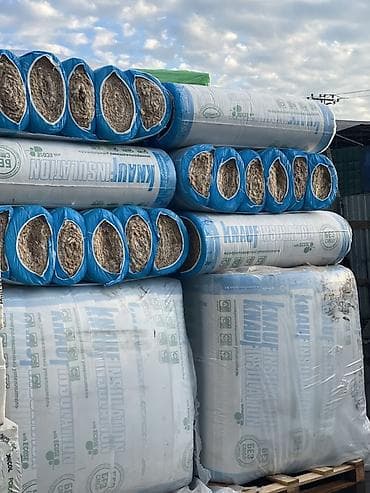 Стекловата, Knauf, Рулоны, Оптом, Новый, Платная доставка, Самовывоз