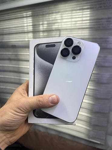 redmi note 9 про: IPhone 15 Pro, Б/у, 256 ГБ, White Titanium, Зарядное устройство, Защитное стекло, Чехол, 94 % — 1