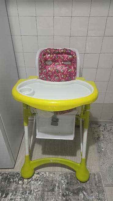 peg prego: Стульчик для кормления, Б/у, Другой бренд, Пластик, Другой вид, цвет - Белый — 1