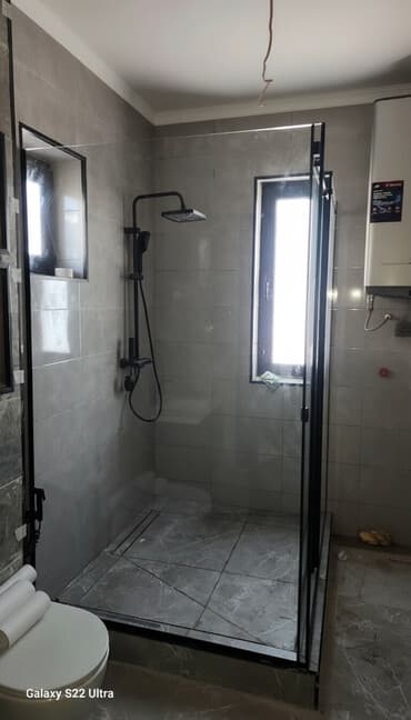 душевые кабины с ванной бишкек: Душевая кабина Квадратная, Размер: 120 x 120 см — 1