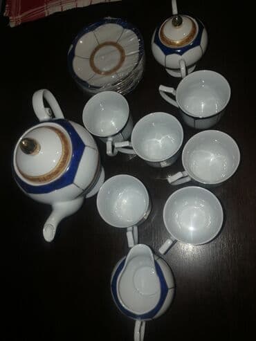посуда для гостей: Продаю чайный сервиз на 6 персон 17 предметов фирмы FUMA производство — 5