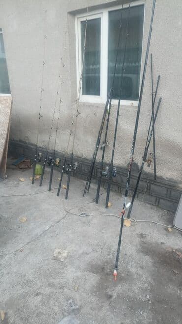 Продам удочки спиннинги,бу.500 и выше at lalafo.kg Продам удочки спиннинги,бу.500 и выше