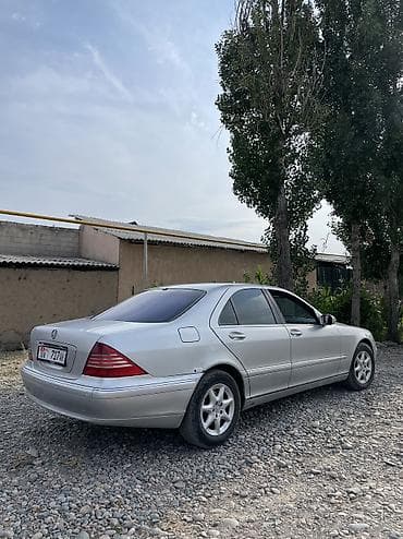 Унаа: Mercedes-Benz S-Class: 2001 г., 5 л, Автомат, Газ, Седан — 4